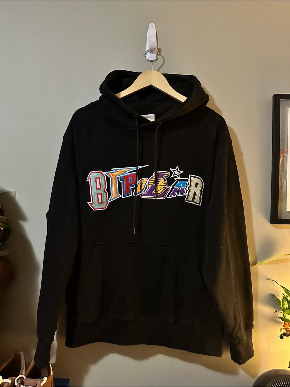 BIPOLAR patches Hoodie Jacket